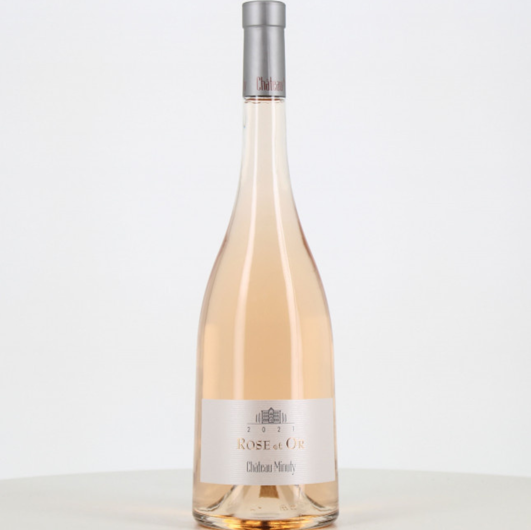 Magnum de vin rosé Côtes de Provence, cuvée Rosé et Or, Château Minuty
